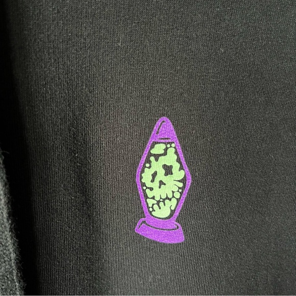 Lurking Class Black Hoodie with Glow in the Dark Graphic - Picture 6 of 11